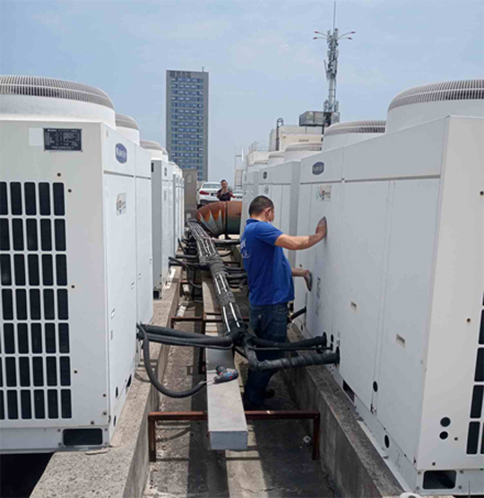 河南中央空调制热和不制冷系统维修方法